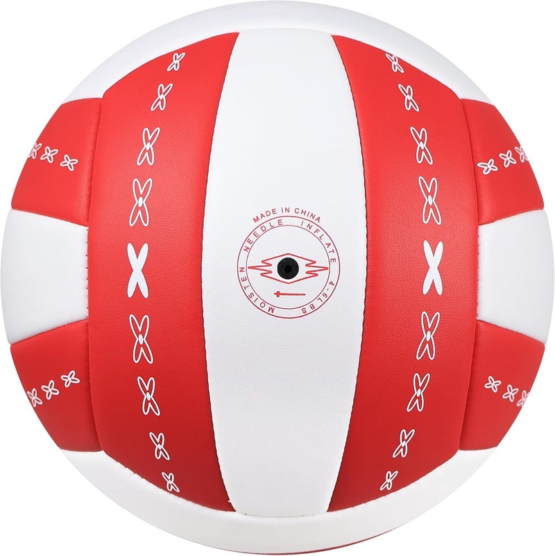 JCAMOY Volleyball Size 5 - Premium PU Leather, Ultra-Durable Soft to The Touch for Youth, Adults, Ideal for Indoor, Outdoor, Beach Sports Training - Image 3